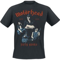 Motörhead T-Shirt 50 Lemmy Collage S to 4XL for Men black - Image 1