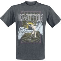 Led Zeppelin T-Shirt Icarus Colour S to XL for Men dark grey - Image 1