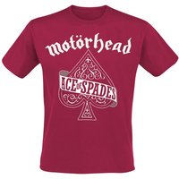 Motörhead T-Shirt Ace Of Spades S to XXL for Men red - Image 1