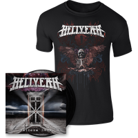 Hellyeah - Welcome Home Vinyl + Love Falls T-Shirt
