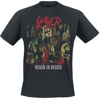 Slayer T-Shirt Reign In Blood S to XXL for Men black