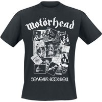 Motörhead T-Shirt 50 Scrapbook Photos S to 4XL for Men black - Image 1