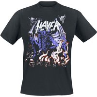 Slayer T-Shirt Neon Art S to 4XL for Men black