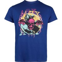 Avenged Sevenfold T-Shirt Lighting Bat S to XXL for Men blue - Image 1