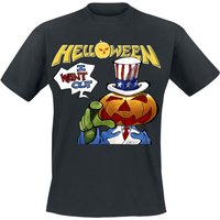 Helloween T-Shirt I Want Out S to 4XL for Men black - Image 1