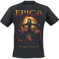 Epica T-Shirt Arcana S to 4XL for Men black - Image 1