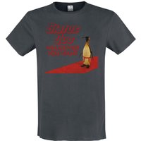 Status Quo T-Shirt Amplified Collection Whatever Penguin S to XXL for Men charcoal - Image 1