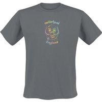 Motörhead T-Shirt England Rainbow S to 4XL for Men charcoal