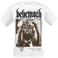 Behemoth T-Shirt The Shit ov God Sepia Parchment V2 S to 4XL for Men white - Image 1