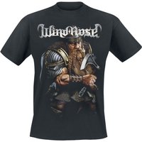Wind Rose T-Shirt Dwarf S to 3XL for Men black