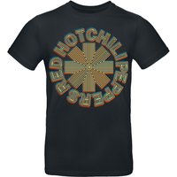 Red Hot Chili Peppers T-Shirt Abstract Logo S to 3XL for Men black