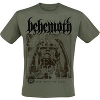 Behemoth T-Shirt The Shit ov God Reign In Hell S to 3XL for Men olive