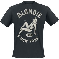 Blondie T-Shirt Bar Girl 1984 S to 3XL for Men black - Image 1