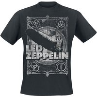 Led Zeppelin T-Shirt Shook Me S to 4XL for Men black - Image 1