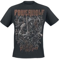 Powerwolf T-Shirt Knights And Wolves S to 5XL for Men black - Image 1