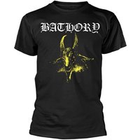 Bathory T-Shirt Goat Yellow S to XXL for Men black - Image 1
