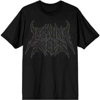 Ice Nine Kills T-Shirt Black On Black Puff Print S to 4XL for Men black - Image 1