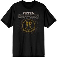 Alien Weaponry T-Shirt Sun Logo S to 4XL for Men black - Image 1