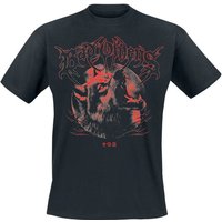Bad Omens T-Shirt Wolf S to 4XL for Men black - Image 1