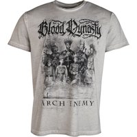 Arch Enemy T-Shirt Family Picture S to 4XL for Men light grey - Image 1