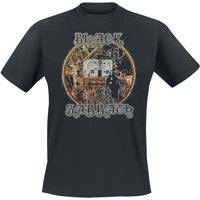 Black Sabbath T-Shirt Self Titled Circle S to 3XL for Men black - Image 1