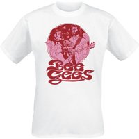 Bee Gees T-Shirt Groove S to 3XL for Men white - Image 1
