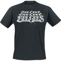 Bee Gees T-Shirt Stacked Logo S to 3XL for Men black - Image 1