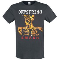 The Offspring T-Shirt Amplified Collection Smash S to XL for Men charcoal - Image 1