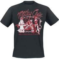 Mötley Crüe T-Shirt Girls 87 S to 4XL for Men black - Image 1