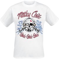 Mötley Crüe T-Shirt Vintage Sparkplug S to 4XL for Men white - Image 1