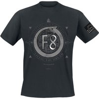 Five Finger Death Punch T-Shirt Living The Dream Infinity Snake S to 4XL for Men black