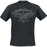 Motörhead T-Shirt 50 Wings Badge S to 4XL for Men black - Image 1