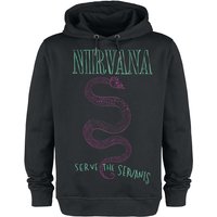 Nirvana Hooded sweater Amplified Collection Serve The Serpents XS to 3XL for Men black