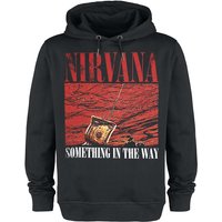 Nirvana Hooded sweater Amplified Collection Something In The Way XS to 3XL for Men black