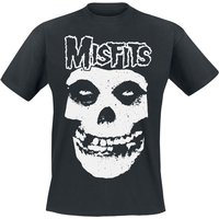 Misfits T-Shirt White Logo S to 4XL for Men black - Image 1