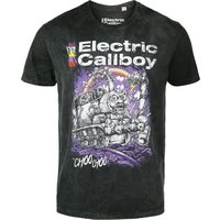 Electric Callboy T-Shirt Choo Choo S to 4XL for Men anthracite - Image 1