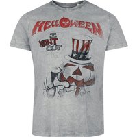 Helloween T-Shirt I Want Out S to 4XL for Men grey
