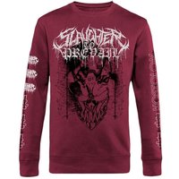 Slaughter To Prevail Long-sleeve Shirt Kostolom S to 4XL for Men maroon - Image 1