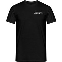 Story Of A Stranger T-Shirt Drifting Like A Leaf S to XXL for Men black - Image 1