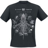 Sleep Token T-Shirt Tomb S to XXL for Men black