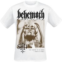 Behemoth T-Shirt The Shit ov God Sepia Parchment V4 S to 4XL for Men white - Image 1