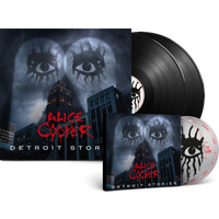 Alice Cooper - Detroit Stories CD/DVD + Black Double Vinyl - Image 1