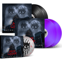 Alice Cooper - Detroit Stories CD/DVD + Purple Double Vinyl + Black Double Vinyl - Image 1