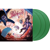 The Darkness - Streaming Of A White Christmas Triple Sparkle Green Vinyl Triple LP