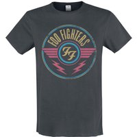 Foo Fighters T-Shirt Amplified Collection Air XS to 3XL for Men charcoal - Image 1
