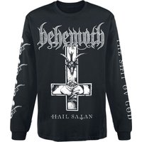 Behemoth Long-sleeve Shirt Hail Satan The Unholy Trinity Tour 2025 S to L for Men black - Image 1