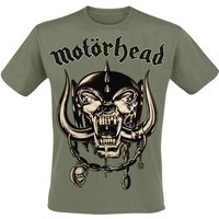 Motörhead T-Shirt Army Green Warpig S to 3XL for Men olive - Image 1
