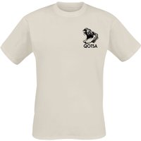Queens Of The Stone Age T-Shirt In Times New Roman Snake Candle S to XXL for Men natural - Image 1
