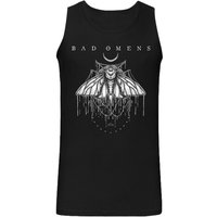 Bad Omens Tanktop Moth S to XL for Men black - Image 1