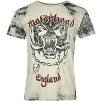 Motörhead T-Shirt Logo England S to 4XL for Men grey